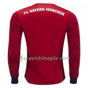 Divisa di Calcio Bayern Monaco Prima 2018/2019 Manica Lunga